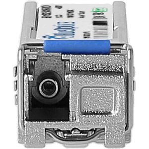 BlueOptics Compatibel RAD SFP-21AH  BO15C3149640D SFP Transceiver, LC-Simplex, 1000BASE-BX-U, Singlemode Fibe, Zendontvangers, Zilver