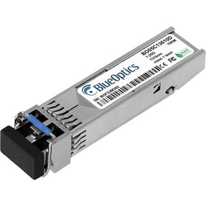 BlueOptics HPE Aruba JL746A Compatible  SFP Transceiver voor Singlemode Gigabit Highspeed Datatransmissie i, Zendontvangers, Zilver