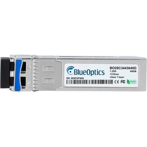 BlueOptics - 3HE08314AA-BO - SFP Transceiver - Zilver - Vezel-optiek - 1250 Mbit/s