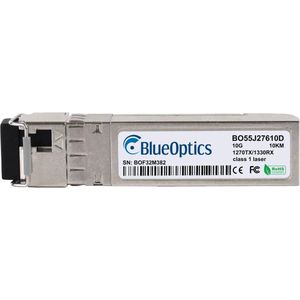 BlueOptics Ubiquiti Networks UACC-OM-SM-10G-S-1270 Compatibel SFP+ BO55J27610D, Zendontvangers, Zilver