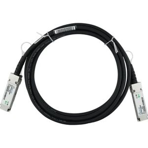 BlueLAN Palo Alto Networks PAN-QSFP-DAC-1M compatibele DAC QSFP SC252501K1M30, Zendontvangers, Zwart