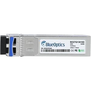 BlueOptics BO28C3443620DIN cSFP Bidi Transceiver 1000BASE-2BX-U 20KM industrial, Zendontvangers, Zilver