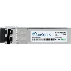 BlueOptics NVIDIA MMA2P00-ASHT kompatibler SFP28 BO27Q856S1D, Zendontvangers, Zilver