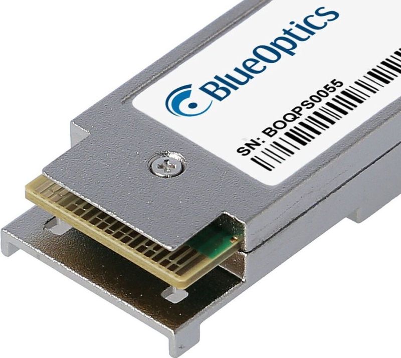 BlueOptics - QSFP-100G-CWDM4-S - Compatibel QSFP28 - Zilver - 100 Gigabit