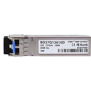 CBO BO27Q13610D SFP28 Transceiver 25GBASE-LR 10KM, Zendontvangers, Zilver