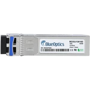 BlueOptics Cisco ONS-SC+-10G-LR Compatibel SFP+ BO35J13610D, Zendontvangers, Zilver