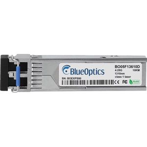 CBO QLogic SFP4-SW-1PK compatibele BlueOptics SFP BO05F13610D, Zendontvangers, Zilver