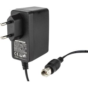 Kathrein NCF 18 Voeding & Spanningsconverter Binnen 17 W Zwart, TV-accessoires, Zwart