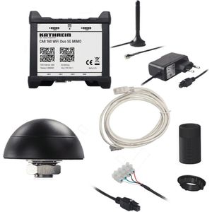Kathrein CAR 160 WiFi Duo 5G MIMO zwart, Router, Zwart