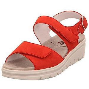Semler Doris-d6 Damessandalen, rood (vlam), 37.5 EU