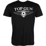TOP GUN - Shirt - Zwart/Wit - T-shirt