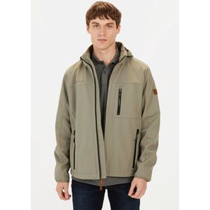 Camel Active - Softshell Jas - Blauw - Polyester