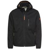 camel active - Softshelljack - Zwart - Gerecycled Polyester