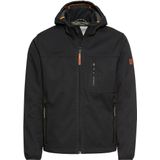 camel active - Softshelljack - Zwart - Gerecycled Polyester