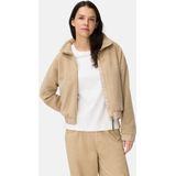 camel active Teddy Jas met opstaande kraag en tweewegsritssluiting - Maat womenswear-36 - Kasjmier