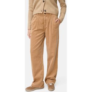 camel active Relaxed fit chino broek van katoen - Maat womenswear-26/30 - Karamel