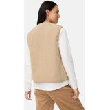 camel active - Fleece Vest - Kasjmier - Met Knoopsluiting