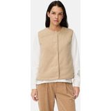 camel active - Fleece Vest - Kasjmier - Met Knoopsluiting