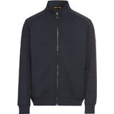 camel active - Sweatjack - Marineblauw - Katoenmix