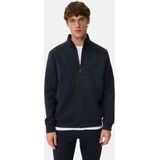 camel active - Sweatjack - Marineblauw - Katoenmix