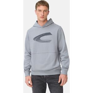 camel active - Hoodie - Steenblauw - Katoenmix