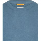 camel active - Gebreid Shirt - Steenblauw - 100% Katoen