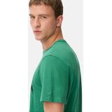 camel active - T-shirt - Dennengroen - Ronde Hals - 100% Katoen