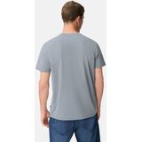 camel active - T-Shirt - Steenblauw - Sneldrogend