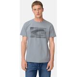 camel active - T-Shirt - Steenblauw - Sneldrogend