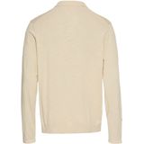 Camel Active - Gebreid Poloshirt - Lichtgrijs - Katoen