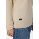 Camel Active - Gebreid Poloshirt - Lichtgrijs - Katoen