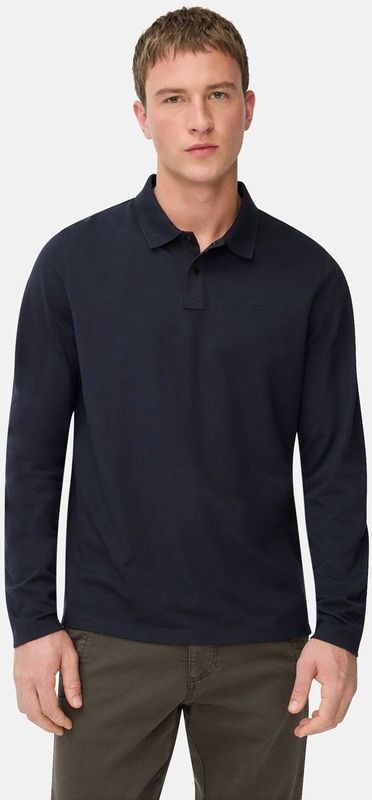 Poloshirt - Donkerblauw - Bovenmateriaal - Regular Fit