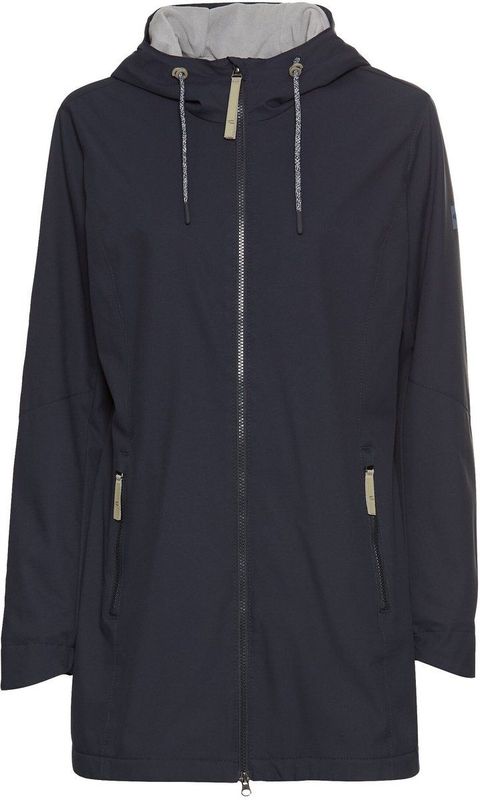 camel active - Functioneel Jack - Donkerblauw - Lichtgewicht Softshell met Capuchon