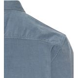 camel active - fleXXXactive® - Overhemd - Steenblauw - Lange Mouwen - Button-Downkraag