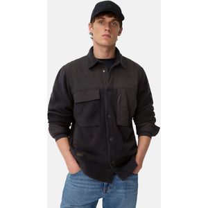 Camel Active - Overhemd - Blauw - Mix van Materialen