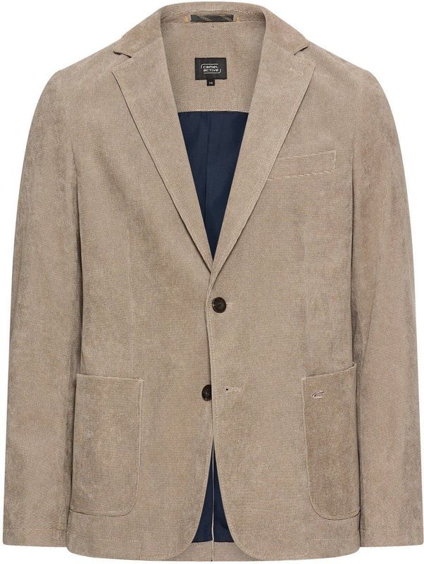 Slim fit 2-knoops colbert met borstzak