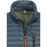 camel active - Gewatteerd Vest - Inktblauw - Gerecycled Polyamide
