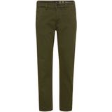 camel active fleXXXactive® chino regular fit gemaakt van katoenmix - Maat menswear-33/32 - Bosgroen