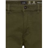 camel active fleXXXactive® chino regular fit gemaakt van katoenmix - Maat menswear-33/32 - Bosgroen