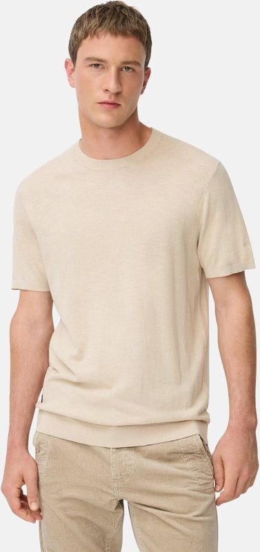 camel active - Gebreid Shirt - Haver - 100% Katoen