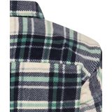 camel active - Flanellen Overhemd - Fir Green - Extra Groot