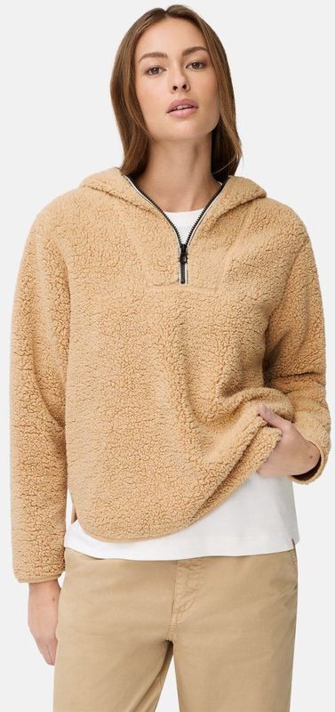 camel active - Hoodie - Karamel - Teddyfleece