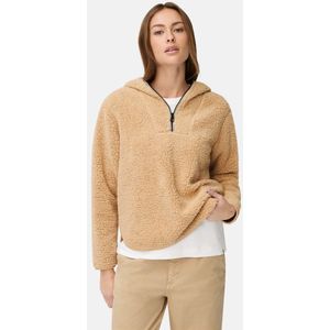 camel active - Hoodie - Karamel - Teddyfleece