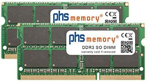 PHS-memory 16 GB (2 x 8 GB) Kit RAM-geheugen geschikt voor Western Digital My Cloud PR4100 DDR3 SO DIMM 1600MHz PC3L-12800S