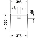 Duravit D-Neo Opbouwspoelreservoir 0944000005