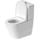 Duravit D-Neo staand toilet 37x65x40cm Wit Hoogglans 2002090000