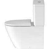 Toilet Duravit D-neo Hygieneglaze Staand Voor Reservoir Rimless Diepspoel 65 cm Hoogglans Wit