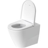 Toilet Duravit D-neo Staand Rimless Diepspoel 58 cm Hoogglans Wit