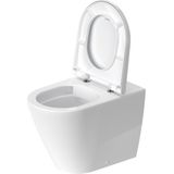 Toilet Duravit D-neo Staand Rimless Diepspoel 58 cm Hoogglans Wit