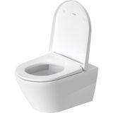 Duravit D-Neo wandtoilet zonder zitting 37x54x40cm Wit Hoogglans 25770900001